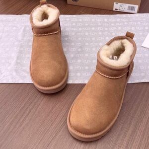 UGG Tan Ankle Boots